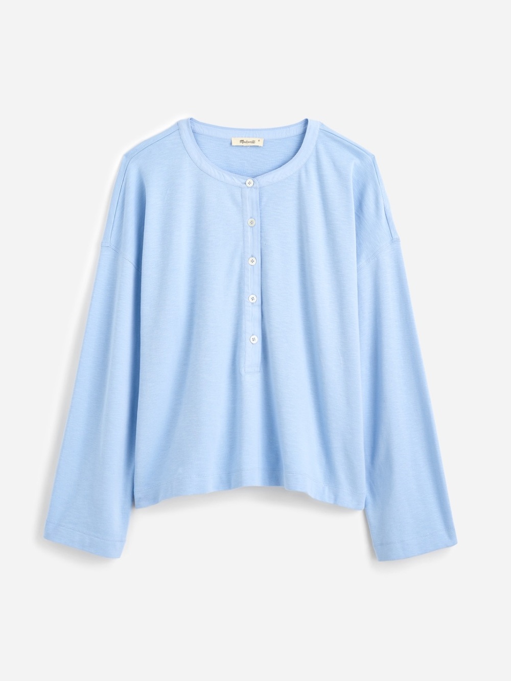 Madewell Relaxed Henley Long-Sleeve Tee